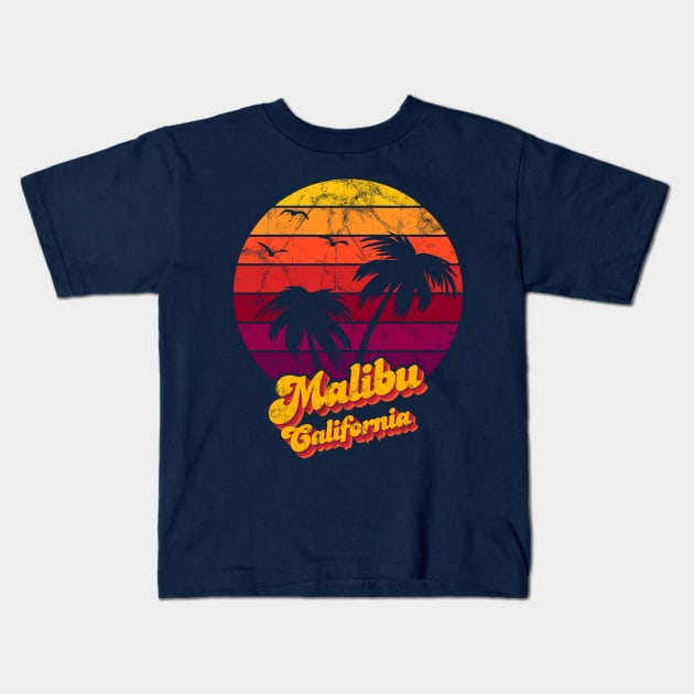 Malibu California Kids T-Shirt by Jennifer